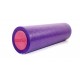 Foam Roller masajeador de 15" por 60" morado/rosa